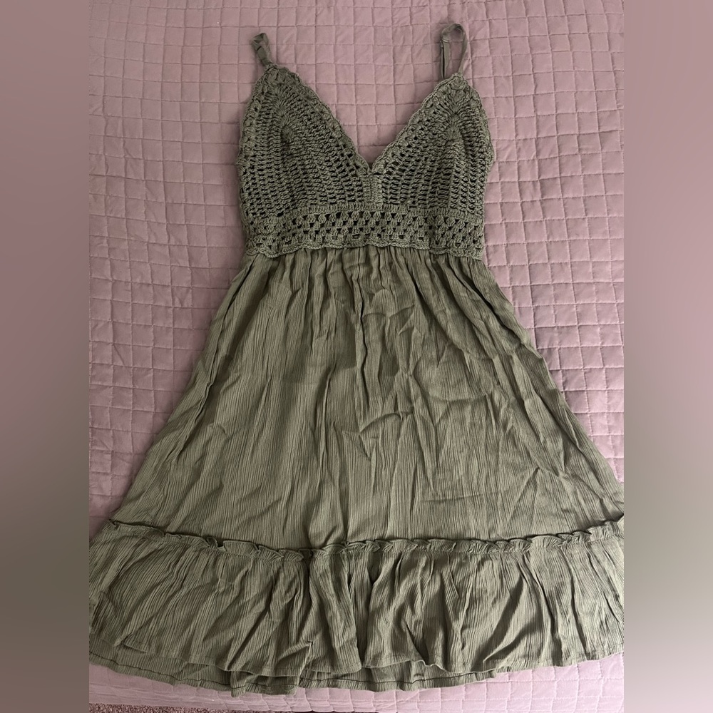Green dress
